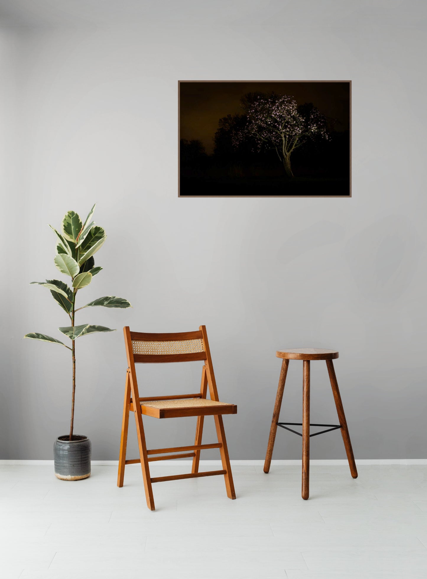 Nachtbloesem Roze - Fine Art Print